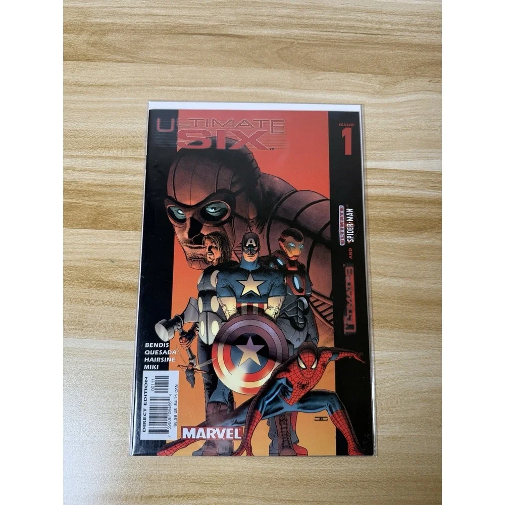 Ultimate Six #1 The Ultimates and Ultimate Spiderman Marvel Comics 2003